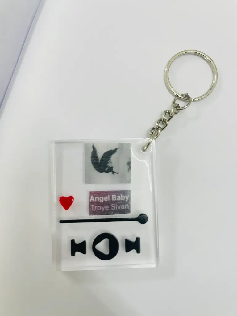 Customized music Keychain -GMK007
