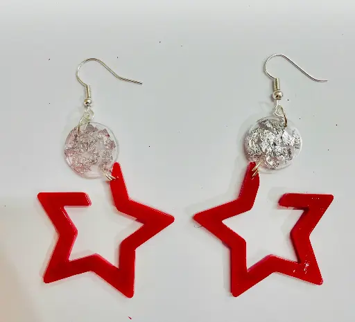 Star Earrings-GME003