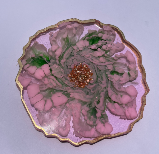 Pink and Green Coaster- GMC010