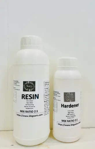 Ultra Clear Epoxy Resin | 2:1 Ratio | 6kg | Bubble-Free, High Gloss, Self-Leveling