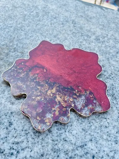 Rose petals Red Coaster -GMC012