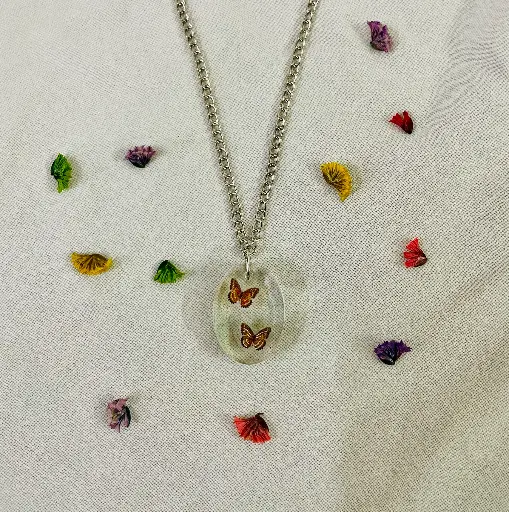 Butter fly pair Locket- GML004