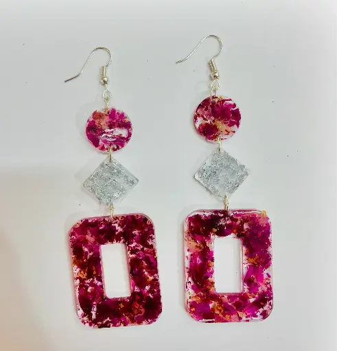 Red EarRings-GME001