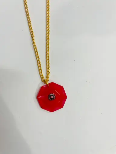 A flower Locket -GML061