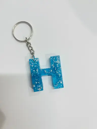 A blue 'H' Keychain -GMK004